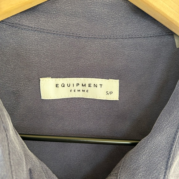 Equipment Navy Shirt - Picture 4 of 8